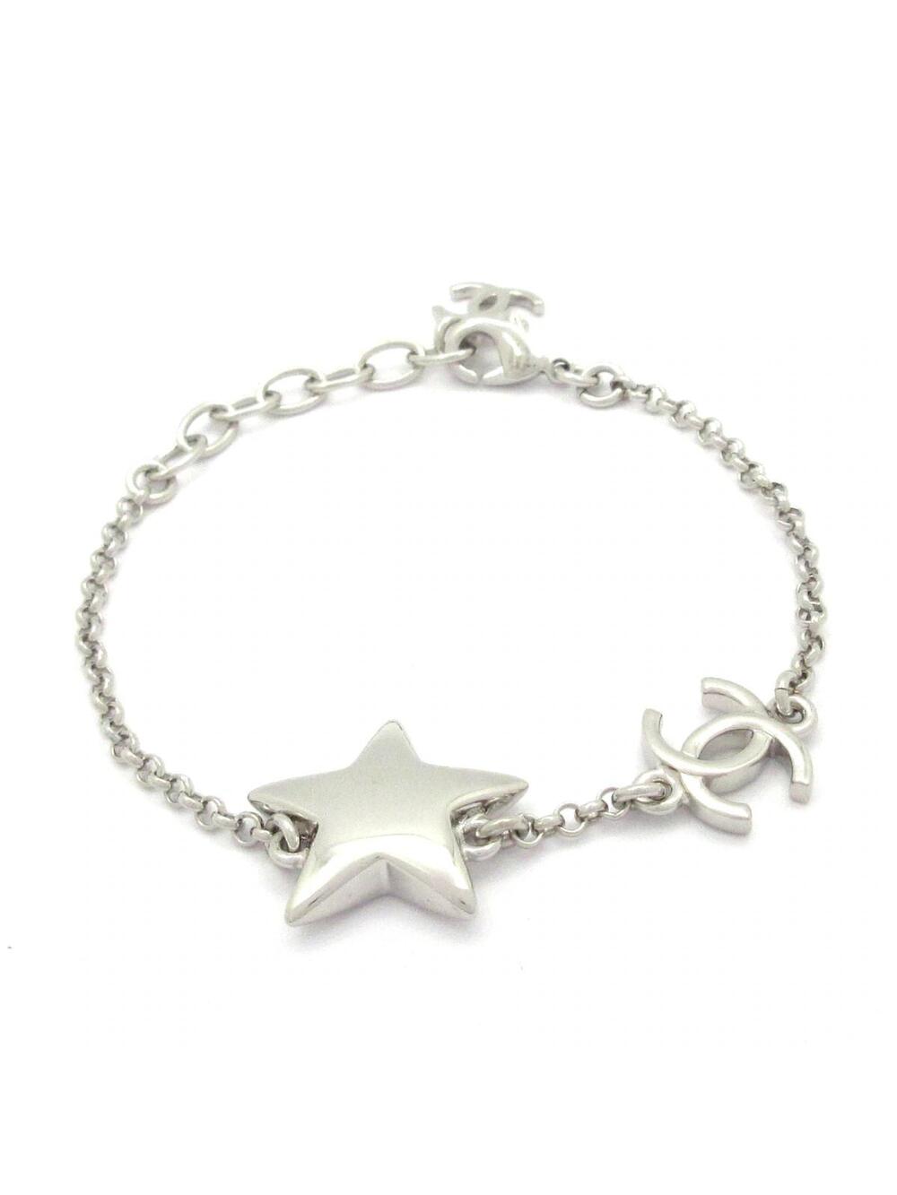 Chanel Silver Hardware Bracelet #357425C98B